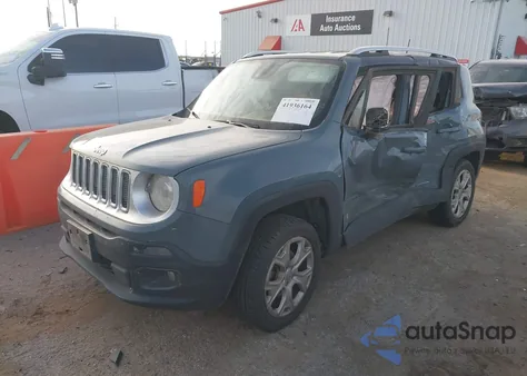 2018 Jeep Renegade Limited 4X4 z USA, uszkodzony, nr VIN ZACCJBDB0JPH79591